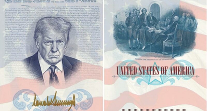 Trump's State Dept. will include president's face in new passports for America250