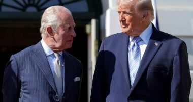 Trump's subtle but friendly move that immediately broke royal protocol