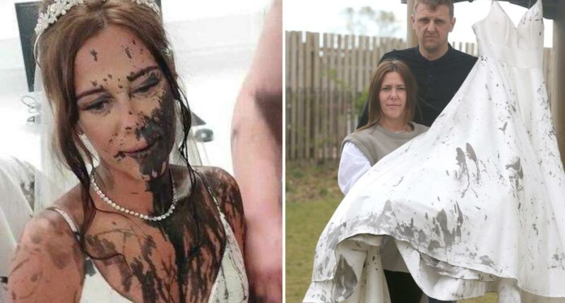 Truth behind ugly family feud that led to supposed 'spur of the moment' black paint attack on bride