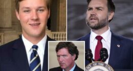 Tucker Carlson's son exits JD Vance's press team amid escalating feud between dad, Trump