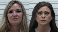 Two Oklahoma elementary school workers, Elizabeth Kay Sutton and Ottoria McClung, arrested for allegedly assaulting students