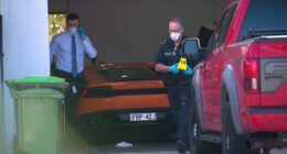 The thieves were attempting to steal luxury cars and jewellery.