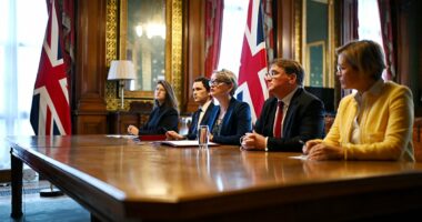 UK and allies threaten fresh sanctions on Iran over Strait of Hormuz closure - as Europe dismisses Donald Trump's 'unrealistic' demand to use force to reopen vital sea channel