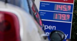 UK inflation rises in March as prices at the pump spike higher after Iran war