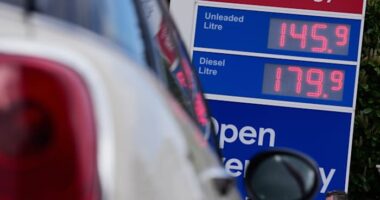 UK inflation rises in March as prices at the pump spike higher after Iran war