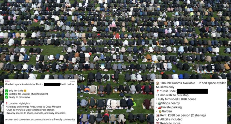 UK landlords advertising 'Muslim only' housing in potential violation of discrimination laws