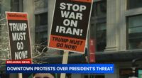 US-Iran war news: Downtown Chicago protests held as local Iranian Americans fear for relatives' safety