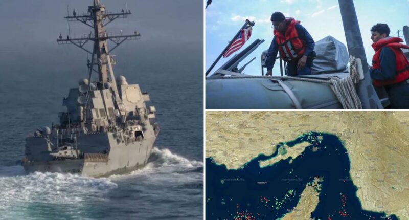 US issues threat of force to ships that violate Iran blockade