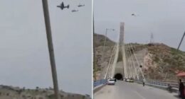 US military aircraft spotted flying over Iran as crew hunts for missing fighter pilot