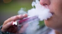 Vaping is likely to cause cancer but not as much as cigarettes, researchers have claimed