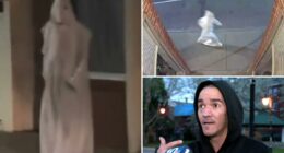 Video shows someone in KKK robes walking through Rhode Island town