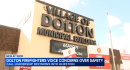 Village of Dolton protest today: Dolton Fire Department firefighters speak out about safety issues, Quention Curtis' eligibility