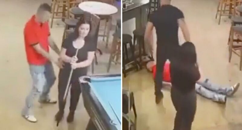 Viral video of man knocking out drunk creep who groped his wife at bar divides the internet