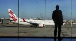 Virgin Australia generic flight plane