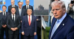 Voters split on Trump's threats to pull out of NATO over Hormuz fury