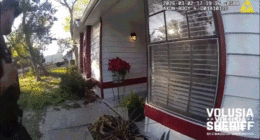 WATCH: Police officer cheats death when bullet ricochets off body camera during savage ambush by armed suspect