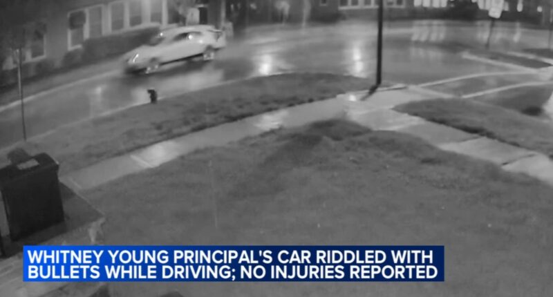 Washington Heights, Chicago shooting suspect fires at Whitney Young High School Principal Rickey Harris at Throop and 95th Street
