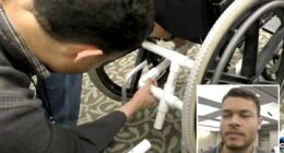 White House Correspondents' Dinner shooting suspect Cole Allen seen on local news segment from 2017 touting his invention