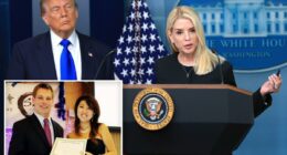 White House denies Pam Bondi fired over Eric Swalwell rumors