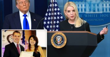 White House denies Pam Bondi fired over Eric Swalwell rumors