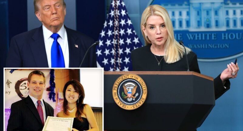 White House denies Pam Bondi fired over Eric Swalwell rumors