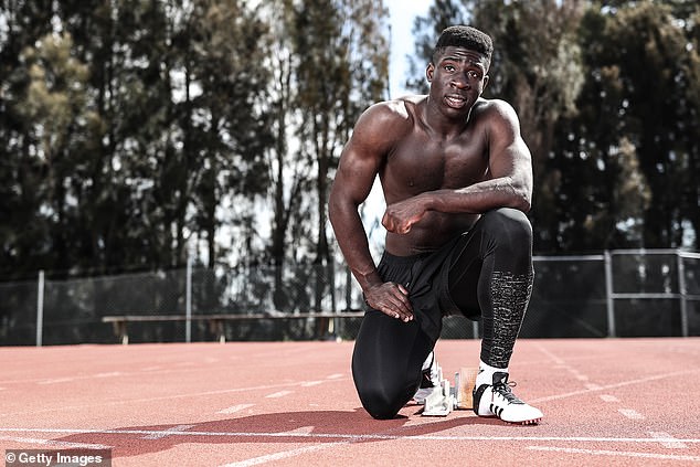 Eddie Osei-Nketia has recorded the fastest-ever 100 metre sprint time by any Australian in history