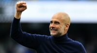 Why composed Pep Guardiola is more relaxed than ever despite the weight of history resting on his shoulders as his Man City juggernaut chases down Arsenal, writes JACK GAUGHAN