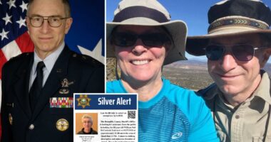 Wife of missing Air Force general says he 'planned not to be found'
