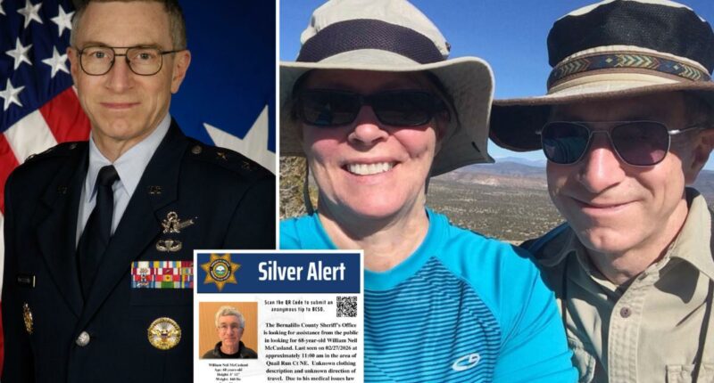 Wife of missing Air Force general says he 'planned not to be found'