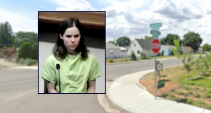 Woman wrote about plan to kill her father and then blew him away just as he walked through the front door