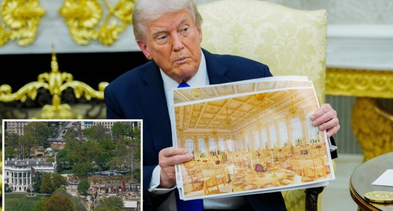 Work on Trump's White House ballroom can resume for now: court