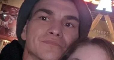 Young father burst into FLAMES near mall, leaving him terribly burned