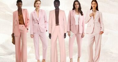 Zara Tindall continues to embrace the pastel trend in pink trouser suit at Aintree Ladies Day - and we've found her exact outfit