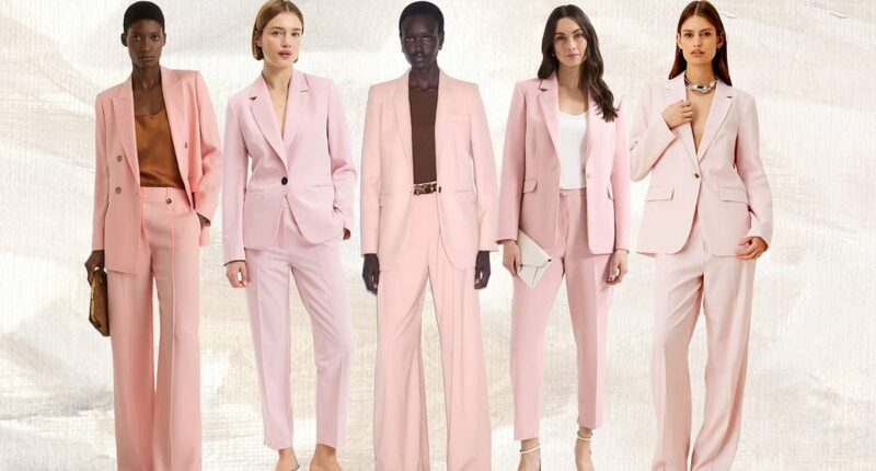 Zara Tindall continues to embrace the pastel trend in pink trouser suit at Aintree Ladies Day - and we've found her exact outfit