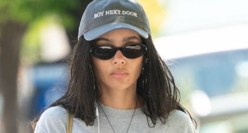 Zoe Kravitz shows off $1million diamond ring from Harry Styles