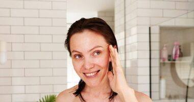 'I'm 43 - this SPF absorbs quickly and doesn't slide under foundation'