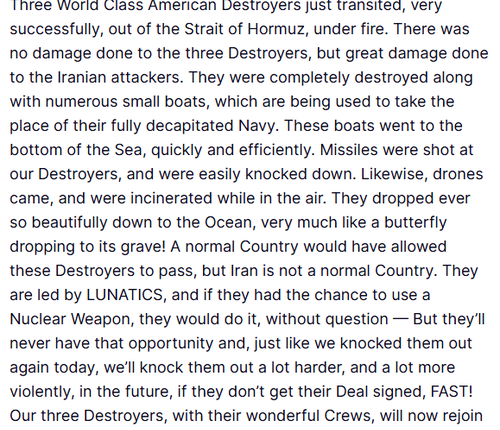 'Led by LUNATICS': Trump's explosive response to Iranian attacks