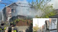 14 injured, including 12 firefighters, after fast-spreading fire tears through NYC homes