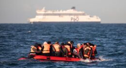 200,000 small boat arrivals loom amid UK raising threat level to ‘severe’ following recent terror attack