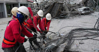 3 dead, 17 mostly workers still missing in collapse of unfinished hotel in Philippines