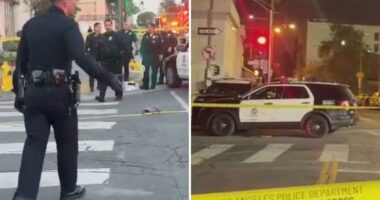 3 people shot on Skid Row as suspect delivers grim message to victims before pulling the trigger