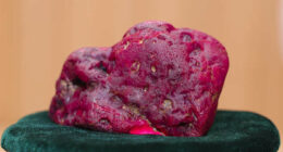 A massive 11,000-carat ruby has been unearthed in Myanmar’s war-scarred gemstone heartland