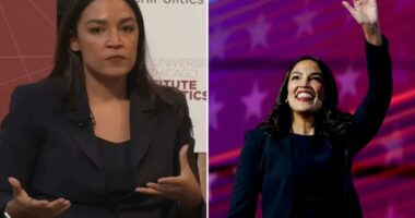 AOC says her 'ambition is way bigger than' becoming president after 2028 question