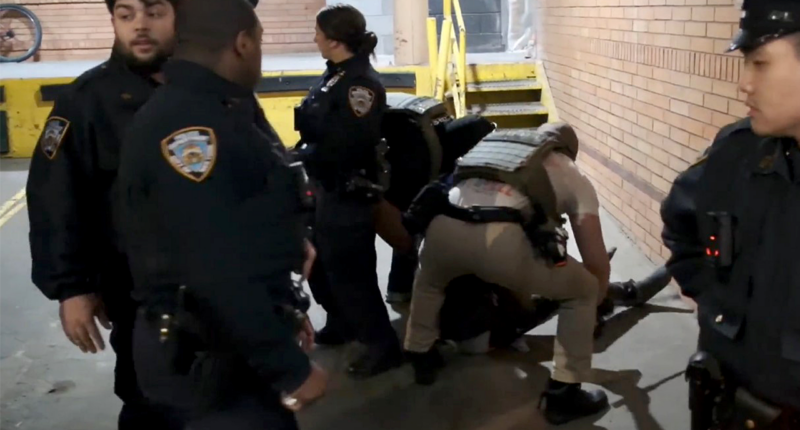 Anti-ICE demonstrators detained after protesting arrest of illegal immigrant facing assault, drug charges