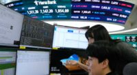 Asian shares track Wall Street gains and oil prices climb on uncertainty over the Iran war