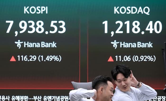 Asian shares trade mixed after Wall Street rally despite Iran war worries