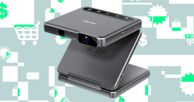 Aurzen’s teeny tiny tri-fold projector is on sale for 40 percent off