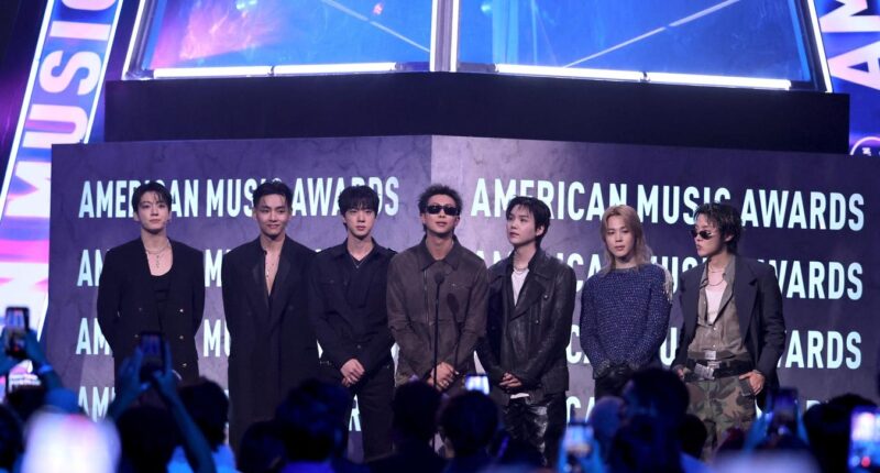 BTS Wins 2026 American Music Award’s Artist Of The Year