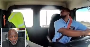 Baltimore bakery truck driver Warren Boardley Jr. believed he was dead moments before United Airlines Newark crash