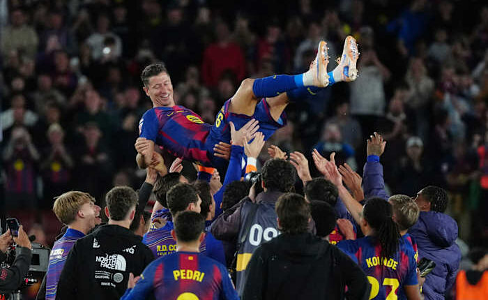 Barcelona wins in Lewandowski's farewell. Sevilla avoids relegation despite loss to Real Madrid